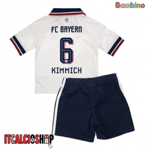 Bayern Munich Joshua Kimmich #6 Seconda Maglia Bambino 2026-27 Manica Corta (+ Pantaloni corti)